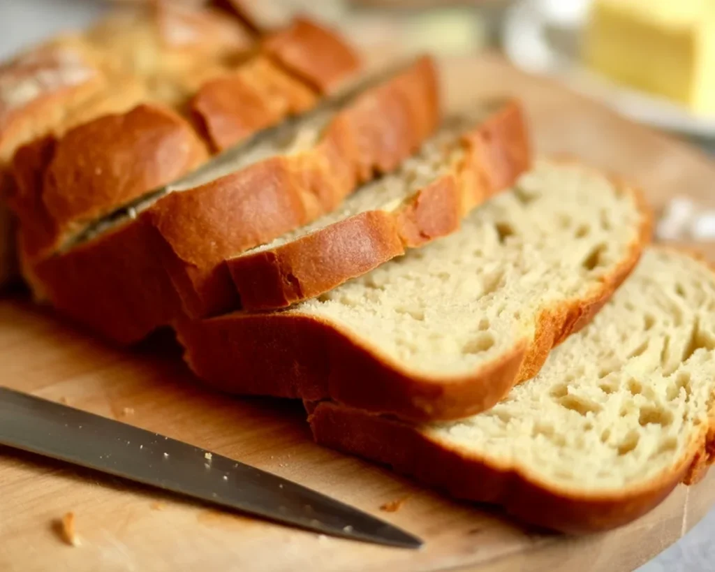 Gluten-free artisan bread made in a bread machine for delicious bread at home.