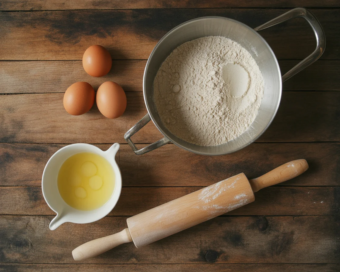 ingredients of gluten free and dairy free bagel recipe