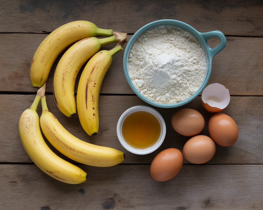 Ingredients of Paleo Gluten-Free Banana Bread recipe