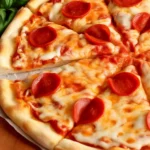 Homemade gluten-free dairy-free pizza dough ready for baking, light and airy crust