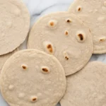 Soft gluten-free cassava flour tortillas ready to be used for tacos and quesadillas.