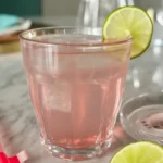 Pink Salt Trick Recipe for Weight Loss with Himalayan salt, lemon, and water.