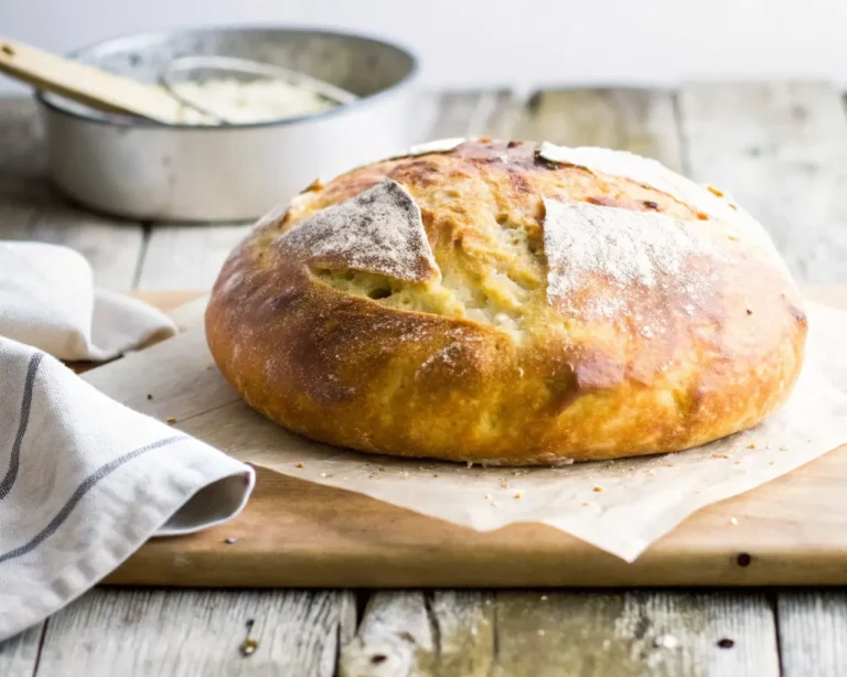 Rustic gluten free sourdough bread baked with pink salt, showing golden crust and airy texture — homemade pink salt sourdough recipe gluten free.
