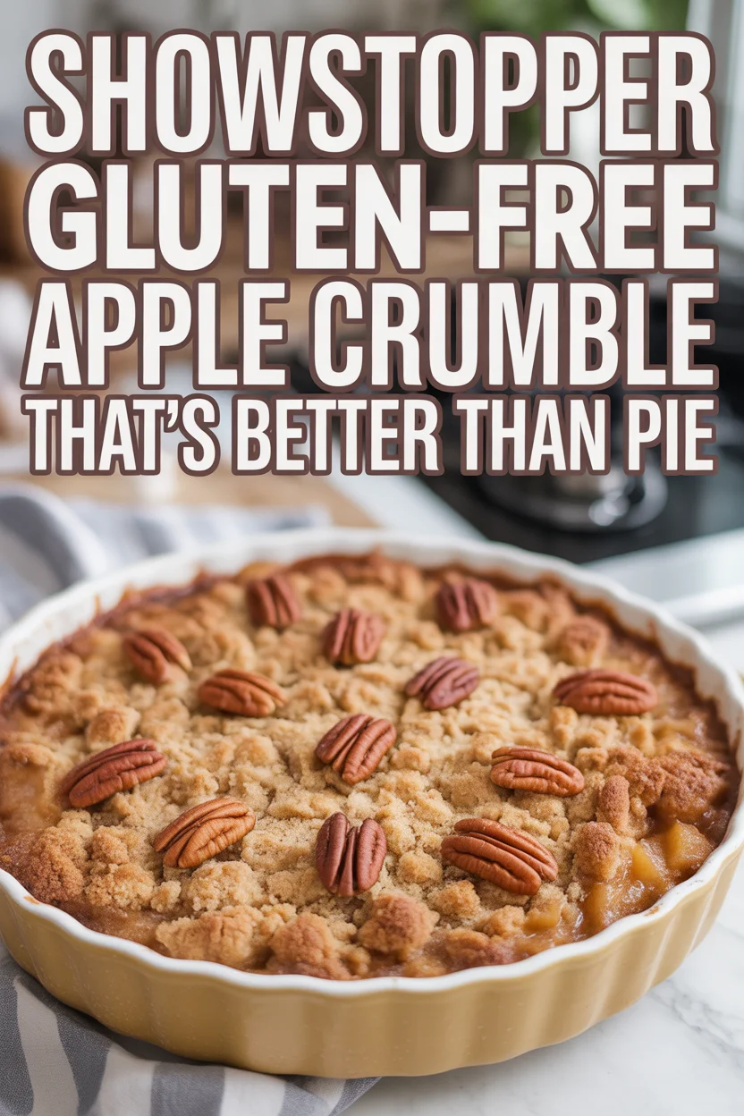 Showstopper Gluten-Free Apple Crumble That's Better Than Pie