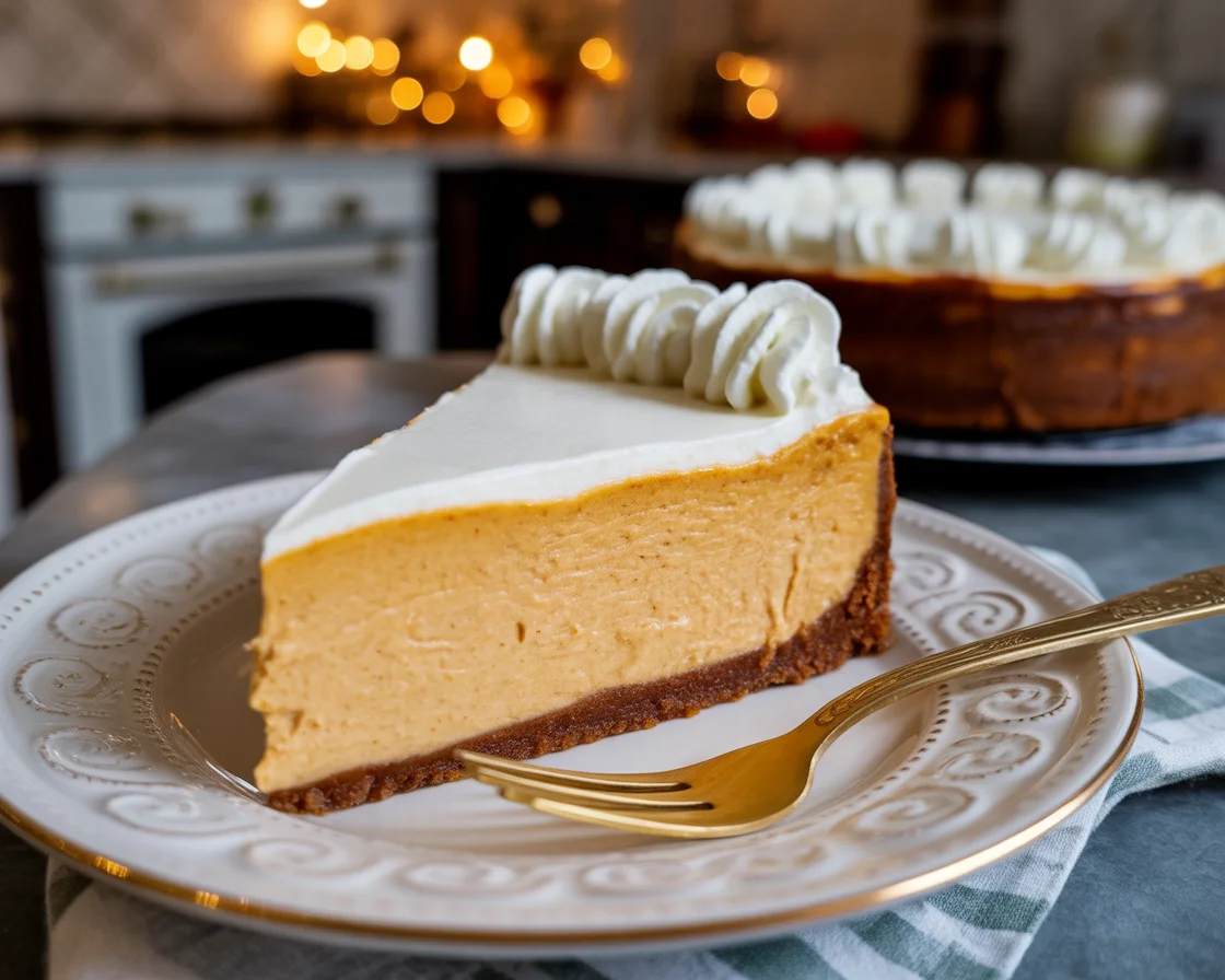 Gluten-Free Pumpkin Cheesecake
