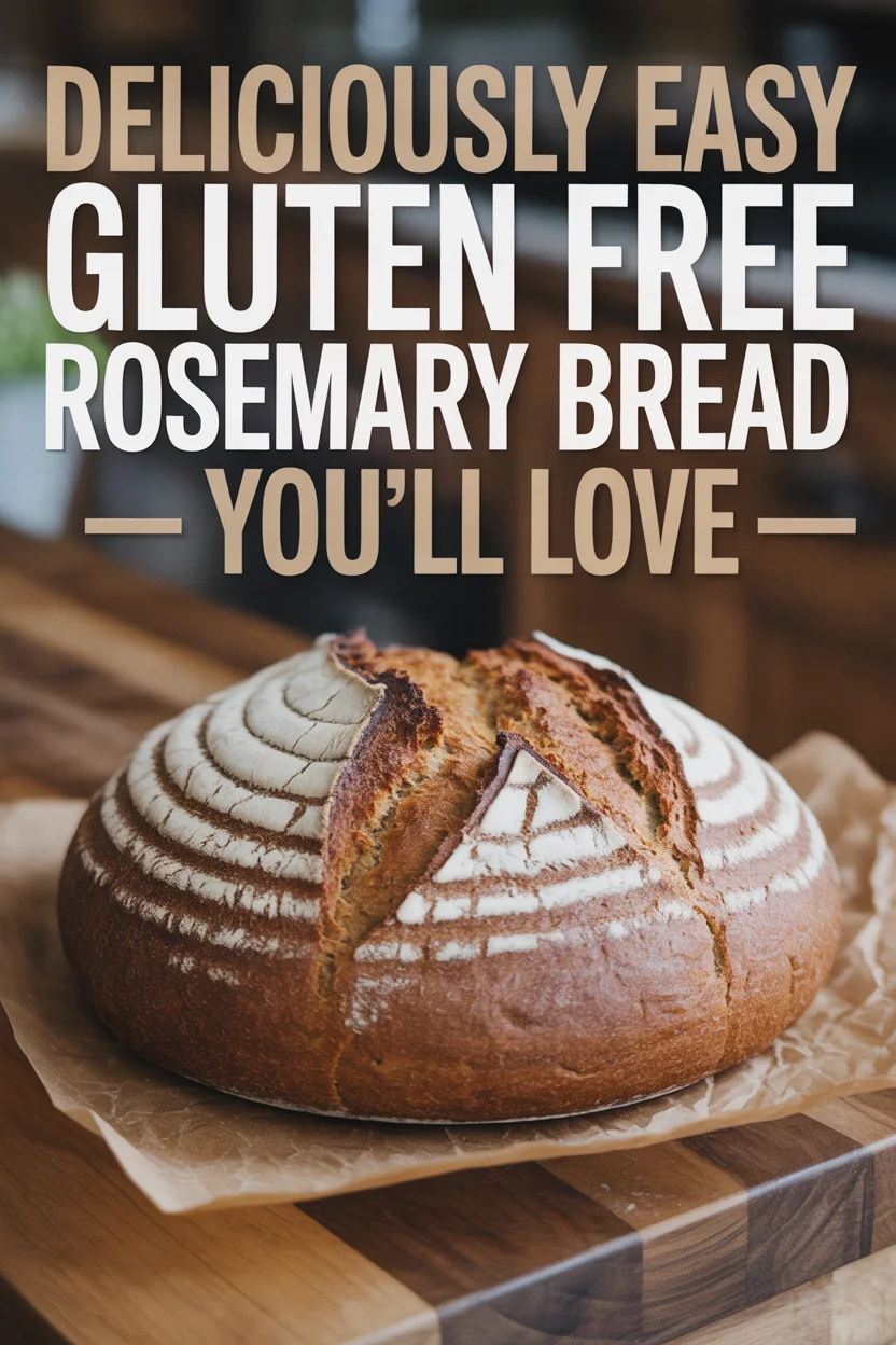 Deliciously Easy Gluten Free Rosemary Bread You’ll Love