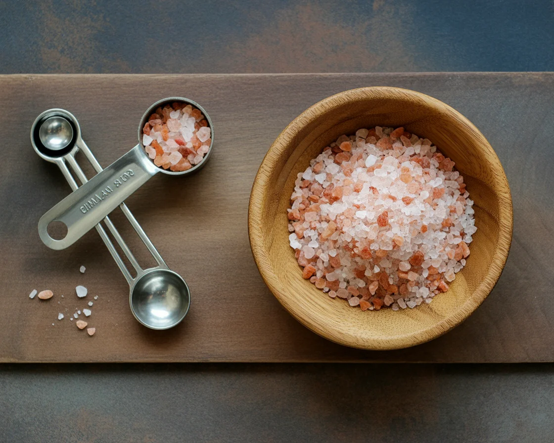 how much pink salt per day