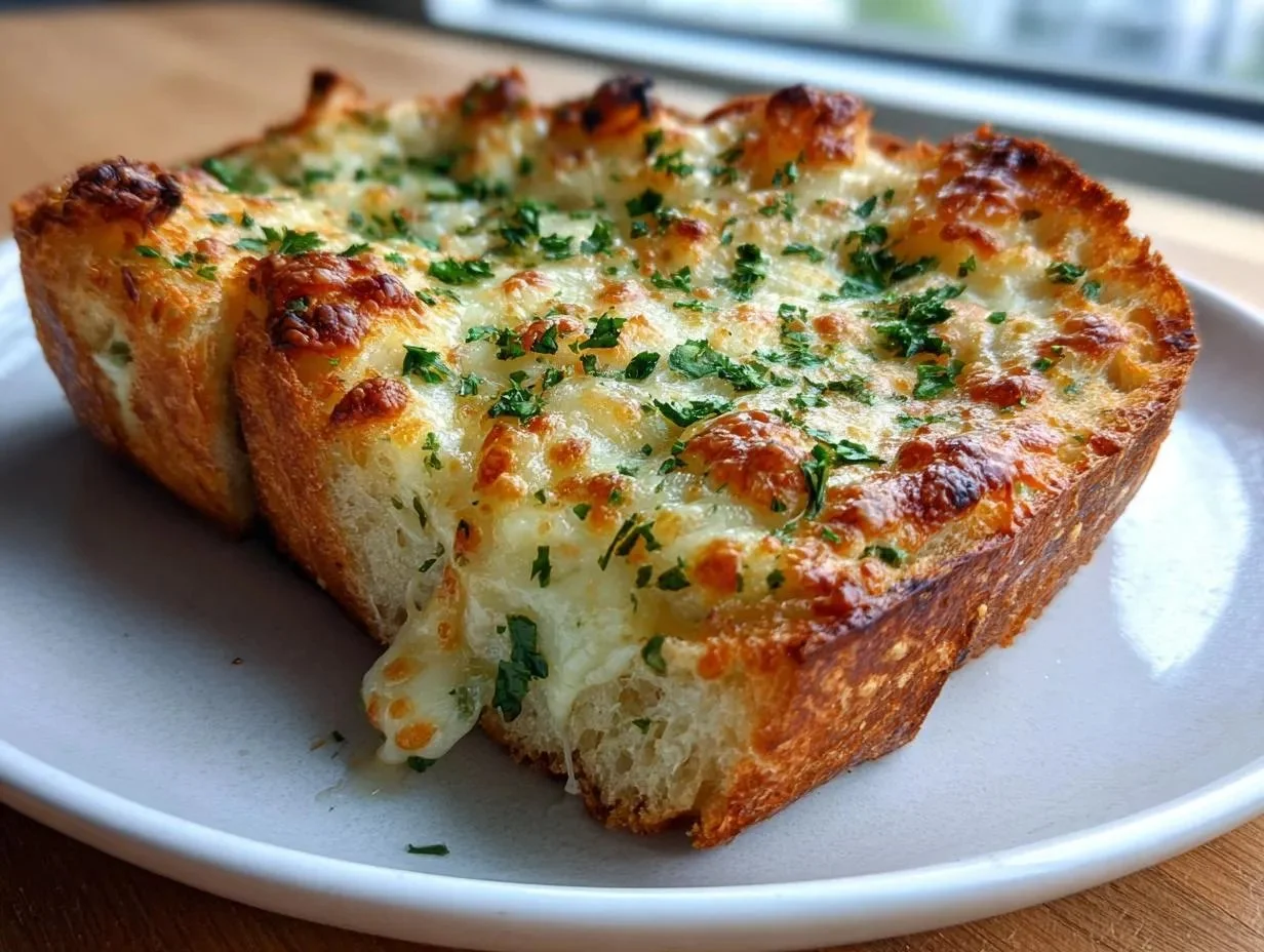 Delicious gluten free pizza garlic bread freshly baked in 30 minutes
