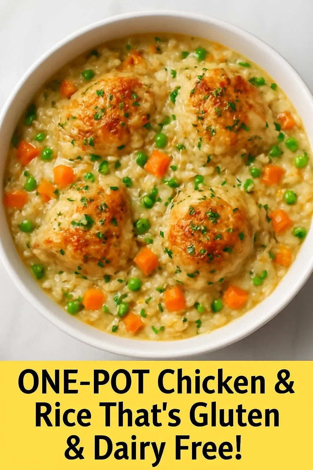 Easy gluten free and dairy free dinner recipes on a plate