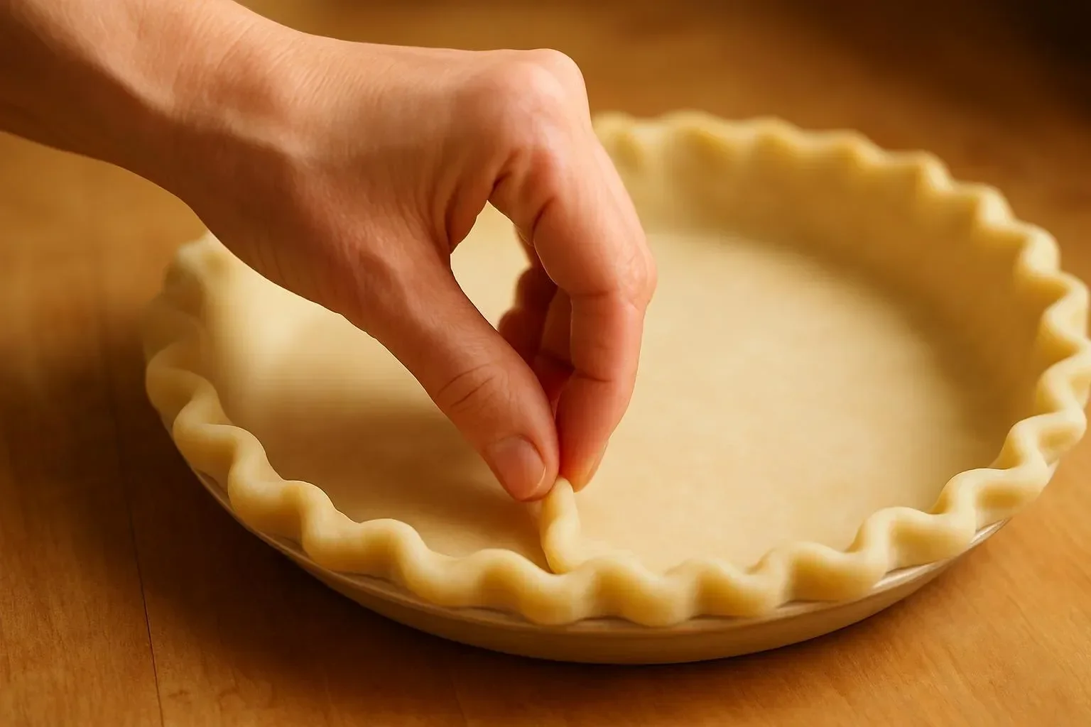 Extra flaky gluten free pie crust made from scratch