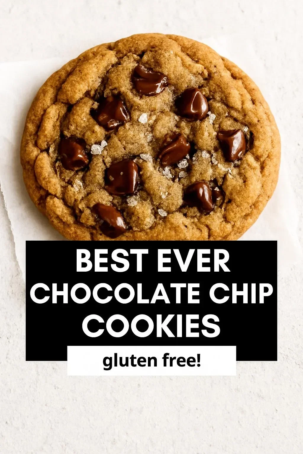 Delicious gluten-free chocolate chip cookies on a plate