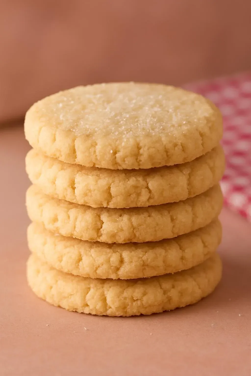 Delicious gluten-free shortbread biscuits on a plate