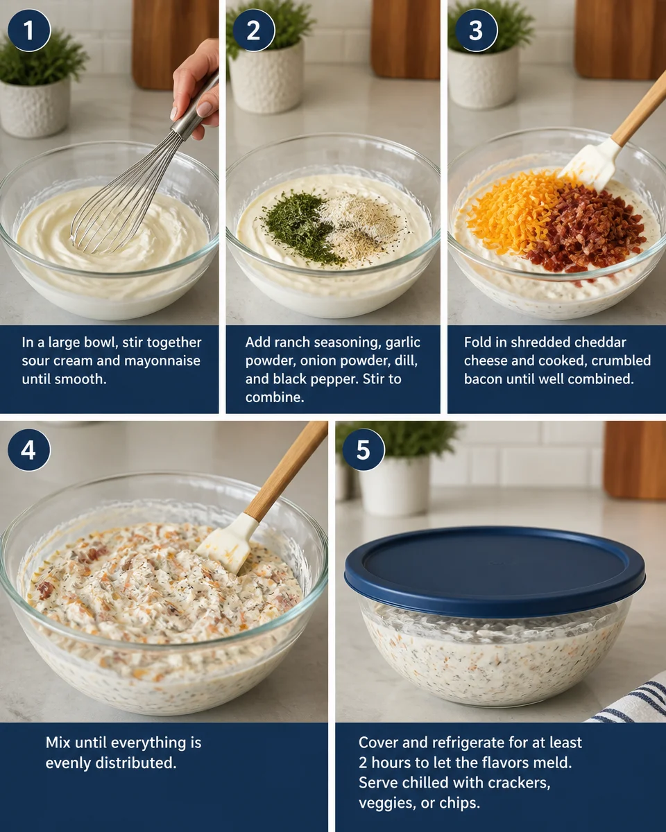 Cheddar Ranch Crack Dip Recipe – Super Easy & Totally Irresistible
