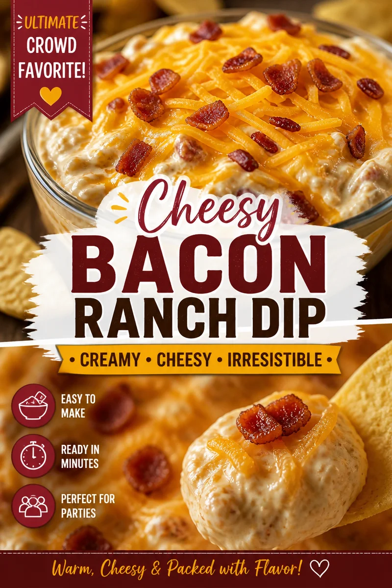 Cheddar ranch crack dip